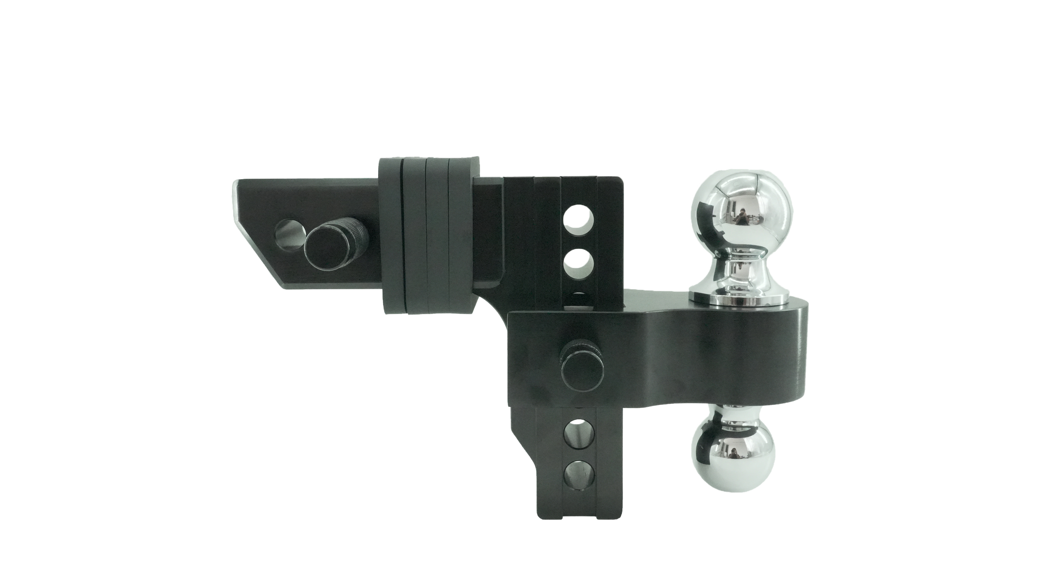 aluminum adjustable hitch ball mount