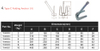 Galvanized Steel Type C Folding Anchor