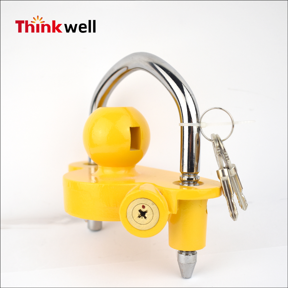 Heavy Duty U Type Trailer Coupler Hitch Ball Lock