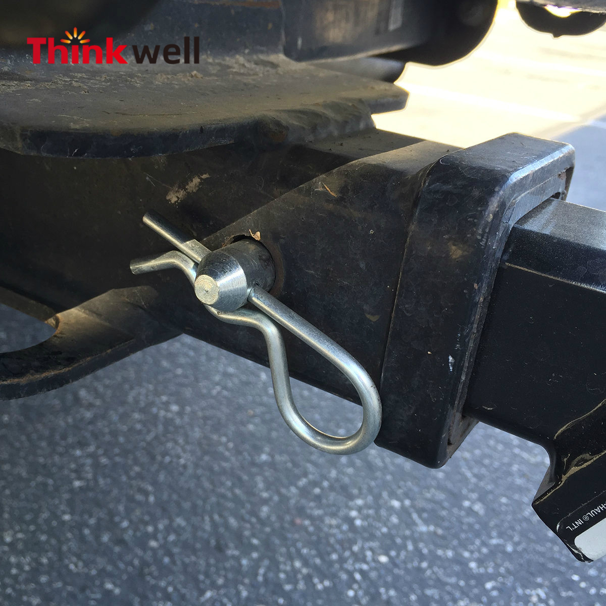 Carbon Steel Zinc Plated Hitch Pin With Clip 