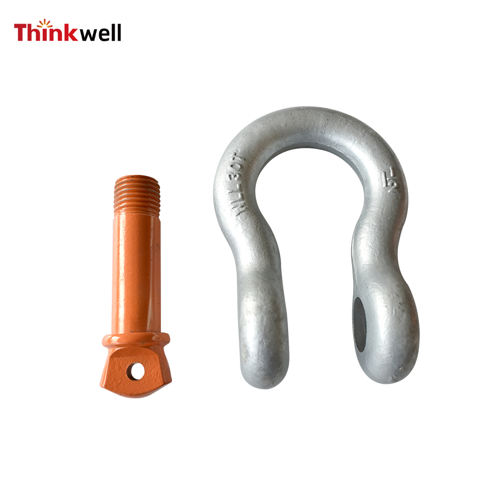 Thinkwell Forged US Type G209A Alloy Steel Screw Pin Anchor Shackle 