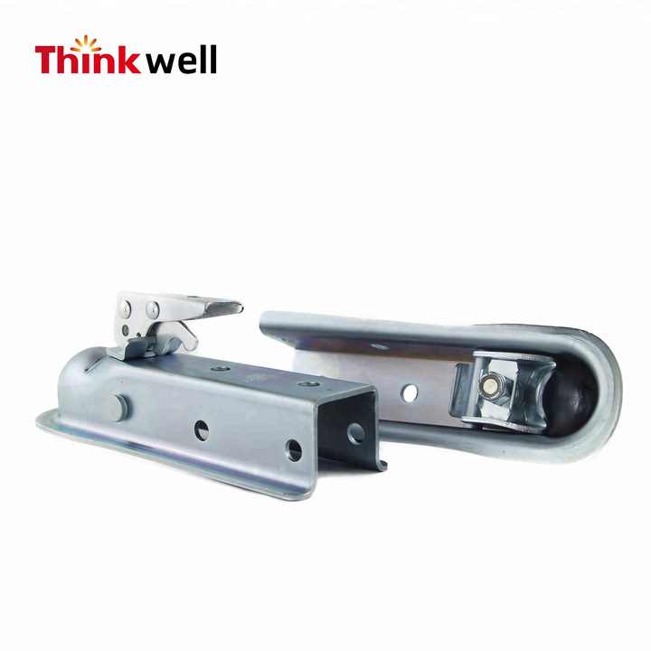 Thinkwell Wholesale 50mm Hitch Ball Standard Straight Tongue Chrome Trailer Hitch Ball Coupler 