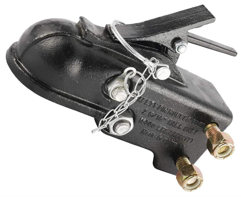 2-5/16'' Hitch Ball 15000LBS Capacity Heavy Duty Adjustable Trailer Coupler for Towing RV, Boat, Camper