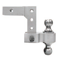 aluminum adjustable hitch ball mount