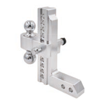 Aluminum Adjustable Hitch Ball Mount