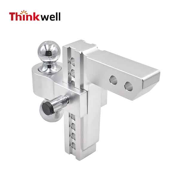 aluminum adjustable hitch ball mount