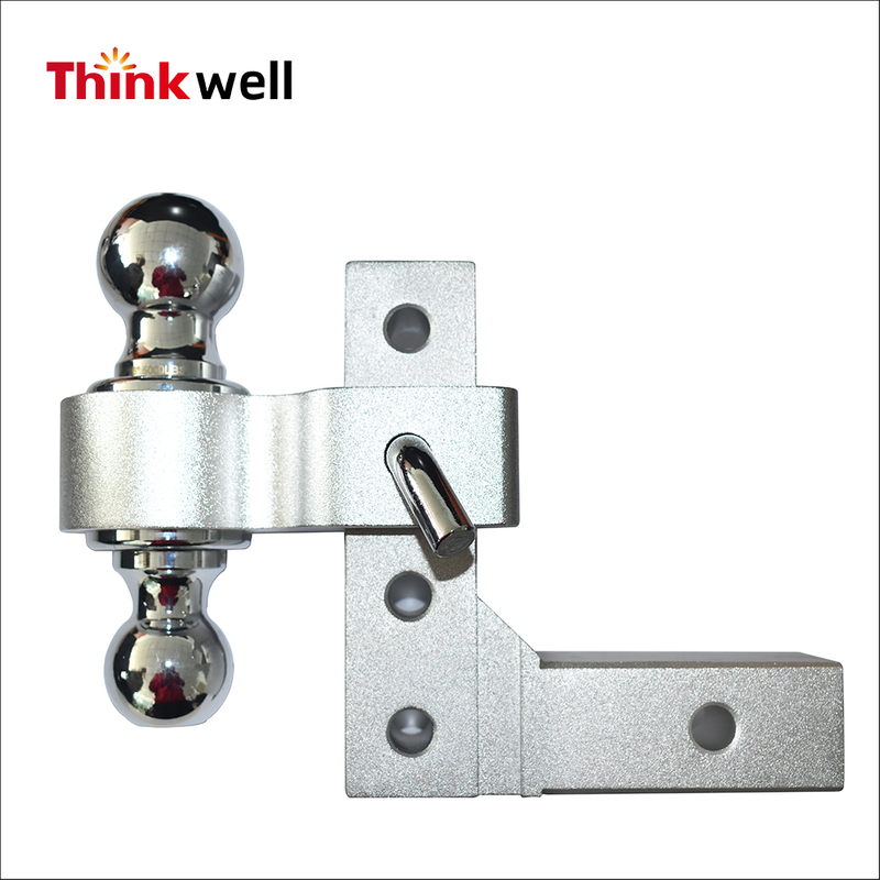 6000 LBS Aluminum Alloy Adjustable Trailer Hitch Ball Mount