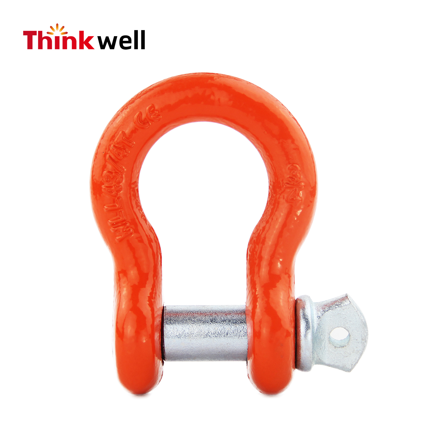 Steel US Type Screw Pin Anchor Shackle For Lifting