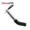 Heavy Duty Rubber Coated Trailer Hitch Pin with Clip