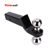 Heavey Duty Trailer Hitch Dual Ball Mount