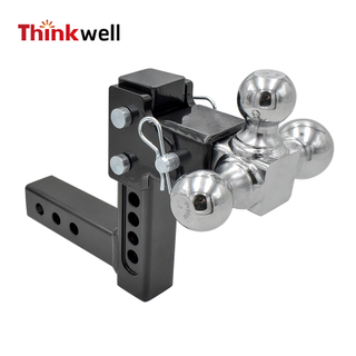 Off-road Tri Ball Adjustable Hitch Ball Mount