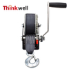 Hand Winch with Polyester Strap and Hook 