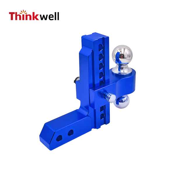 aluminum adjustable hitch ball mount