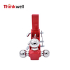 4X4 Off Road Accessories Red Painted Adjustable Tri Hitch Ball Mount