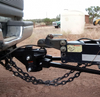 2-5/16'' Hitch Ball 15000LBS Capacity Heavy Duty Adjustable Trailer Coupler for Towing RV, Boat, Camper