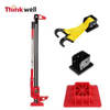 Red 48" 3 Ton 6000 LBS Ratcheting Off Road Utility 4x4 Accessories Farm Jack 