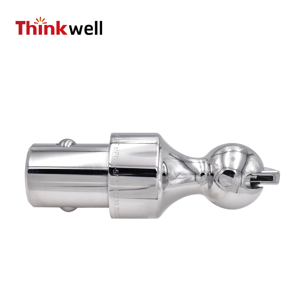 Chrome 2-5/16" Gooseneck Coupler Ball 