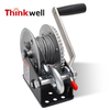 Hand Winch with Polyester Strap and Hook 