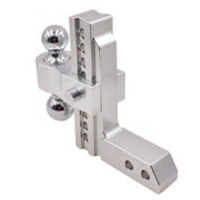 Aluminum Adjustable Hitch Ball Mount