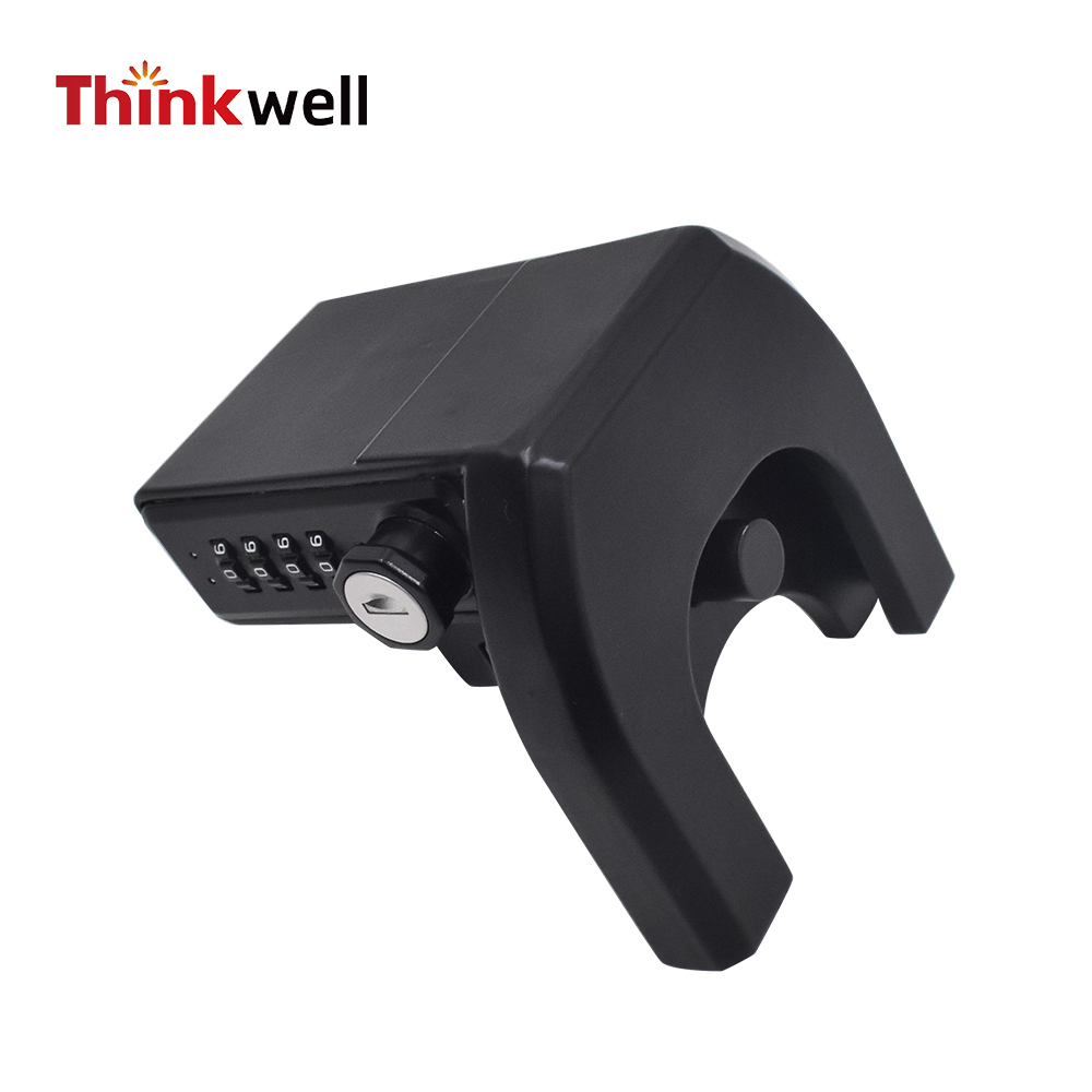 Anti-Theft Trailer Hitch Coupler Lock with Tongue