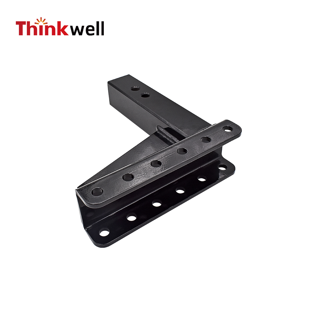 Dual Ball Trailer Adjustable Hitch Ball Mount 