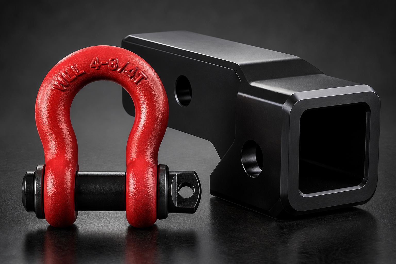trailer towing shackles