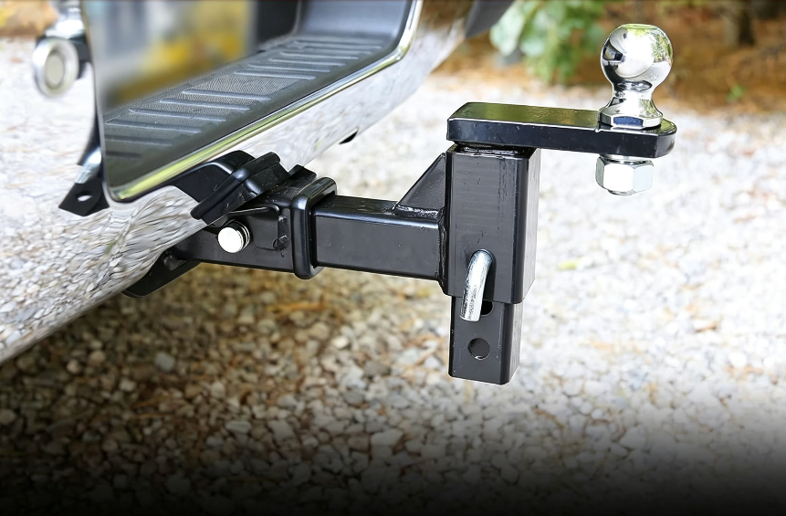 Adjustable Hitch Ball Mount