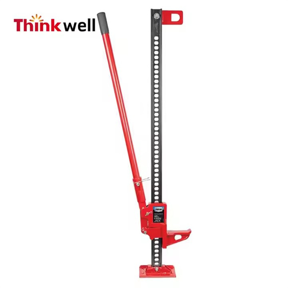 Red 48" 3 Ton 6000 LBS Ratcheting Off Road Utility 4x4 Accessories Farm Jack 