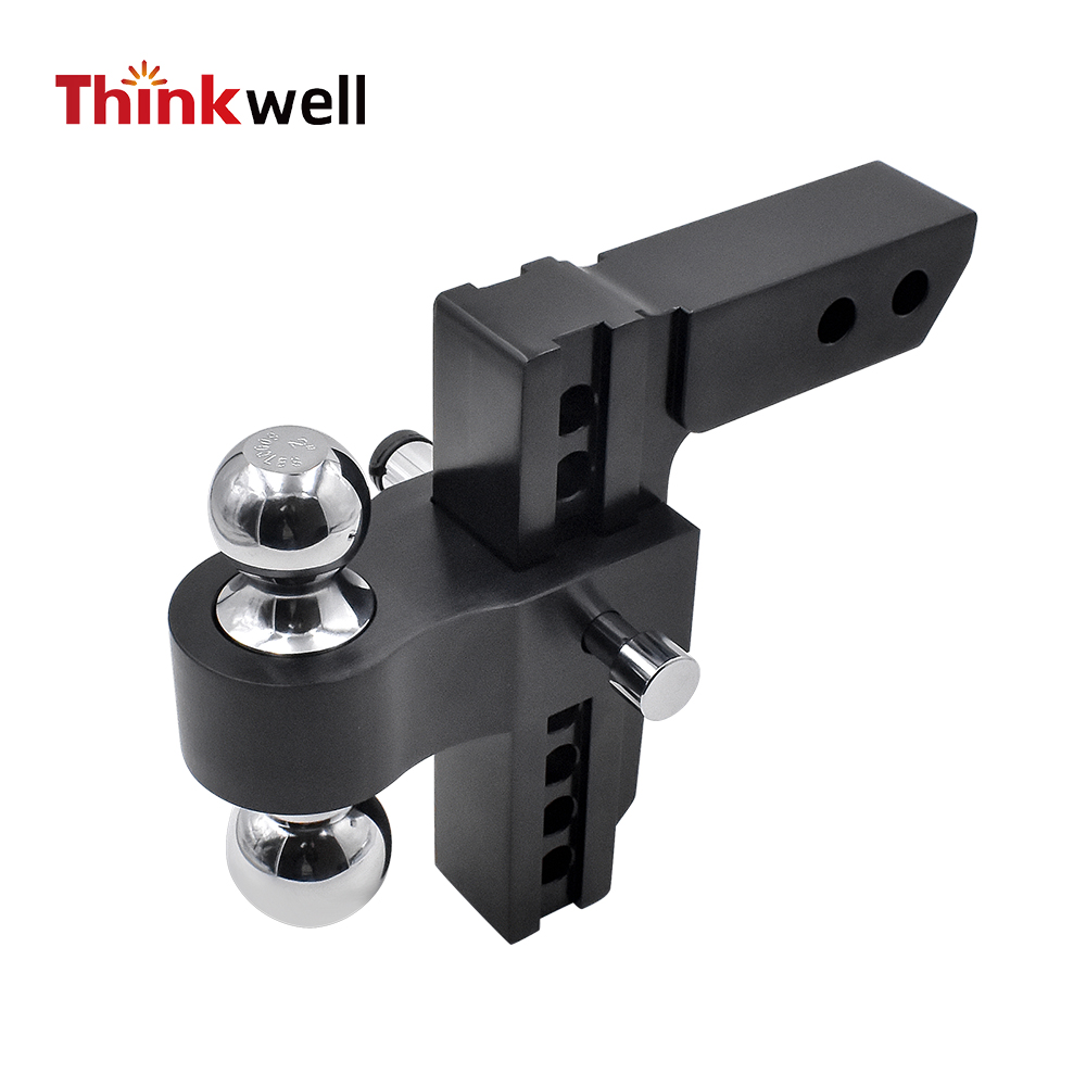 Aluminum Adjustable hitch ball mount