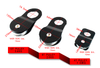 4x4 Winch Accessories 4T/ 8T/ 10T Open Snatch Block
