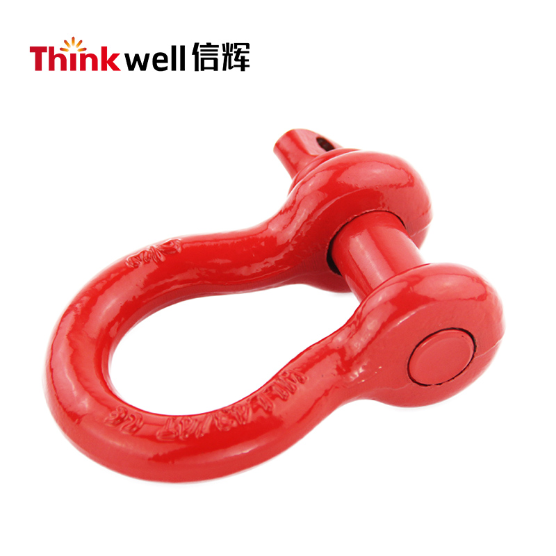 3/4" 4.75 Tons D Ring Bow Shackle