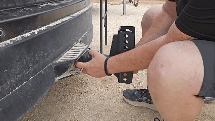 adjustable hitch ball mount