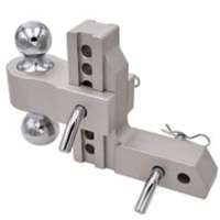 Aluminum Adjustable Hitch Ball Mount