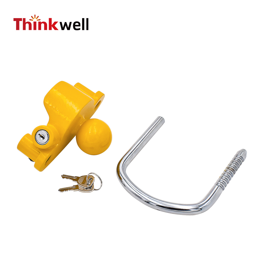 Heavy Duty U Type Trailer Coupler Hitch Ball Lock