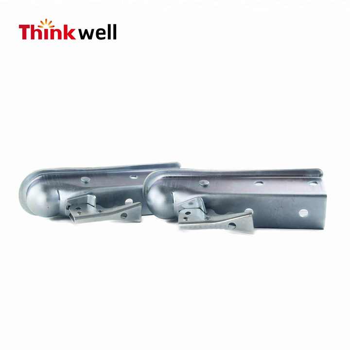 Thinkwell Wholesale 50mm Hitch Ball Standard Straight Tongue Chrome Trailer Hitch Ball Coupler 